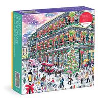 Cover image for Michael Storrings Christmas in New Orleans 1000 Piece Puzzle with Square Box