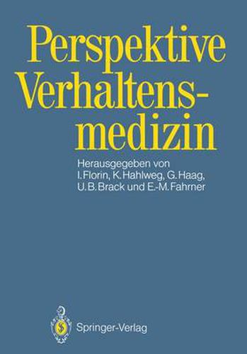 Perspektive Verhaltensmedizin