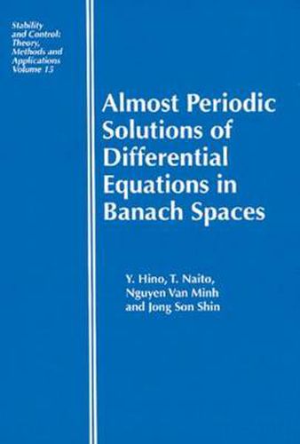 Cover image for Almost Periodic Solutions of Differential Equations in Banach Spaces