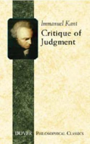 Cover image for Critique of Judgement