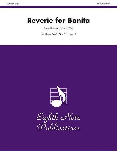 Cover image for Reverie for Bonita: Score & Parts