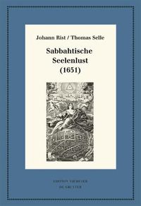 Cover image for Sabbahtische Seelenlust (1651)