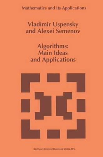 Cover image for Algorithms: Main Ideas and Applications