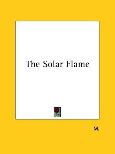 Cover image for The Solar Flame