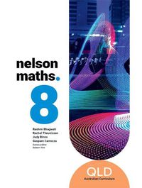 Cover image for Nelson Maths 8 (QLD) Student Book