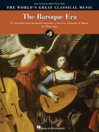 Cover image for The Baroque Era - Easy to Intermediate Piano