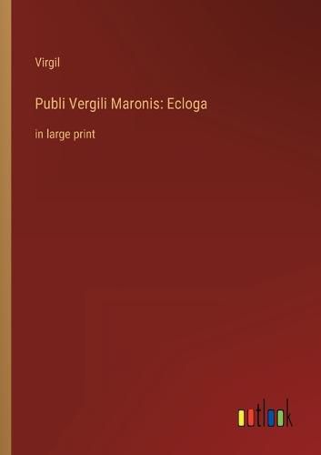 Cover image for Publi Vergili Maronis