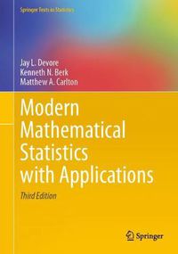 Cover image for Modern Mathematical Statistics with Applications