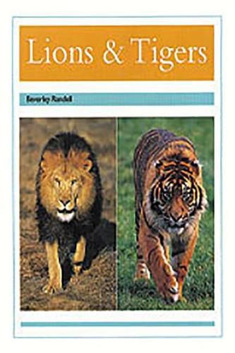 Cover image for Lions & Tigers: Individual Student Edition Turquoise (Levels 17-18)