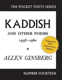 Cover image for Kaddish and Other Poems 1958 - 1960