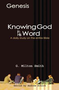 Cover image for Knowing God In His Word-Genesis