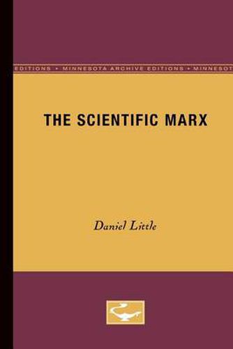 Cover image for The Scientific Marx