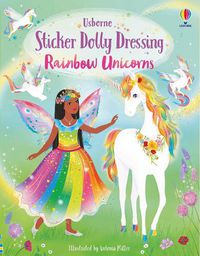Cover image for Sticker Dolly Dressing Rainbow Unicorns