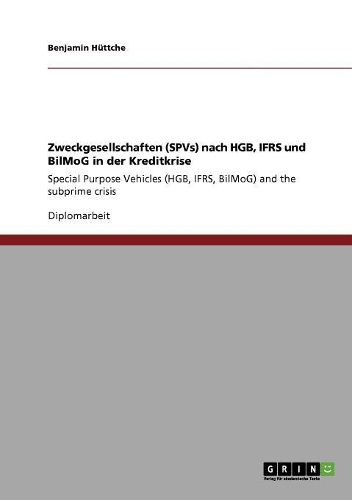 Cover image for Zweckgesellschaften (Spvs) Nach Hgb, Ifrs Und Bilmog in Der Kreditkrise