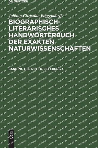 Cover image for M - R, Lieferung 4