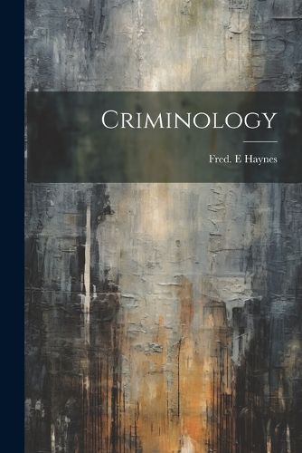 Cover image for Criminology