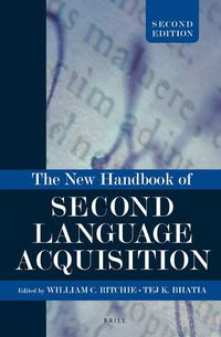 Cover image for The New Handbook of Second Language Acquisition