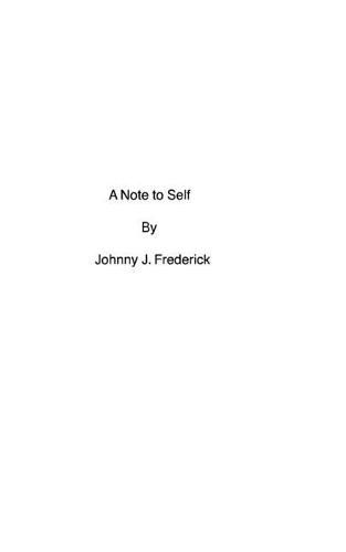 Cover image for A Note to Self