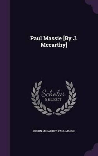 Cover image for Paul Massie [By J. McCarthy]