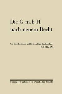 Cover image for Die G.M.B.H. Nach Neuem Recht