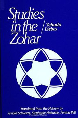 Cover image for Studies in the Zohar