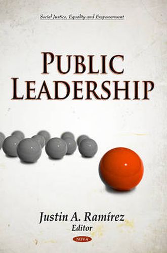 Cover image for Public Leadership