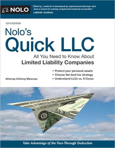 Cover image for Nolo's Quick LLC: All You Need to Know about Limited Liability Companies