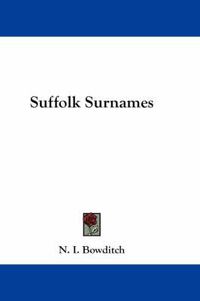 Cover image for Suffolk Surnames