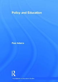 Cover image for Policy and Education