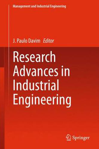 Cover image for Research Advances in Industrial Engineering