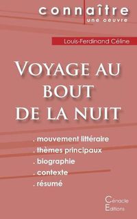 Cover image for Fiche de lecture Voyage au bout de la nuit de Louis-Ferdinand Celine (Analyse litteraire de reference et resume complet)