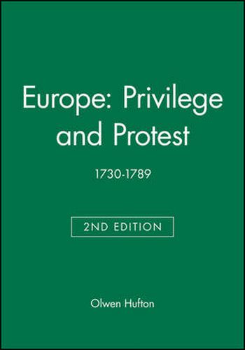 Cover image for Europe: Privilege and Protest, 1730-1789