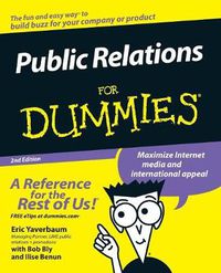 Cover image for Public Relations For Dummies