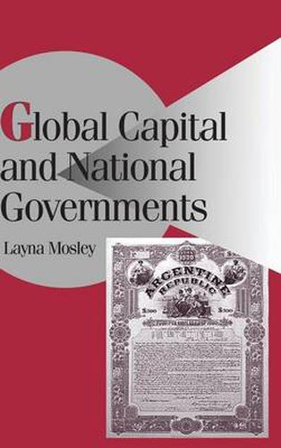 Cover image for Global Capital and National Governments