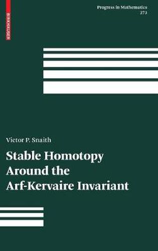 Cover image for Stable Homotopy Around the Arf-Kervaire Invariant