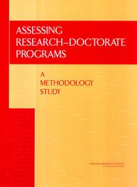 Cover image for Assessing Research Doctorate Programs: A Methodology Study