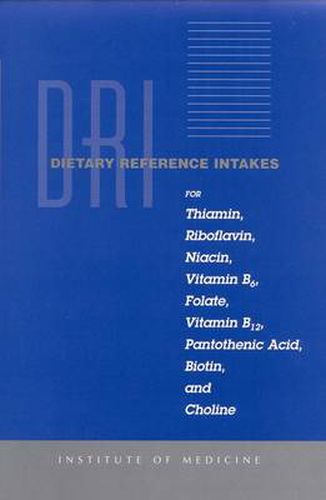 Dietary Reference Intakes for Thiamin, Riboflavin, Niacin, Vitamin B6, Folate, Vitamin B12, Pantothenic Acid, Biotin, and Choline