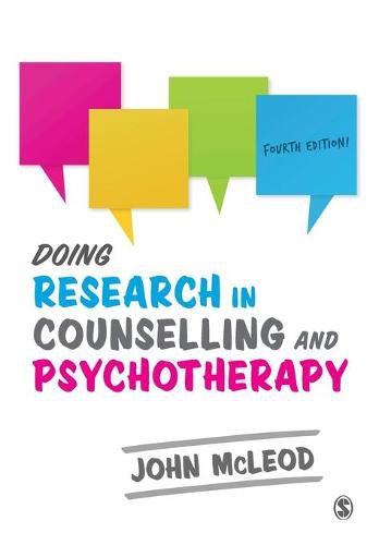 Cover image for Doing Research in Counselling and Psychotherapy
