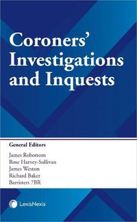 Cover image for Coroners' Investigations and Inquests