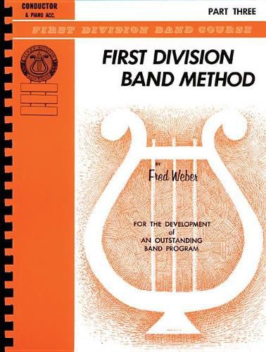 Cover image for First Division Band Method, Part 3: Baritone (B.C.)