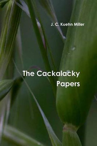 Cover image for The Cackalacky Papers