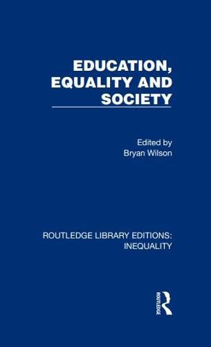 Cover image for Education, Equality and Society