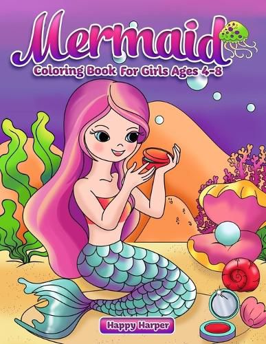 Cover image for Mermaid Coloring Book