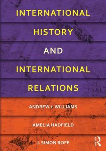 Cover image for International History and International Relations