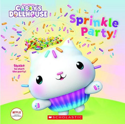 Cover image for Sprinkle Party! (Gabby's Dollhouse Novelty Board Book)