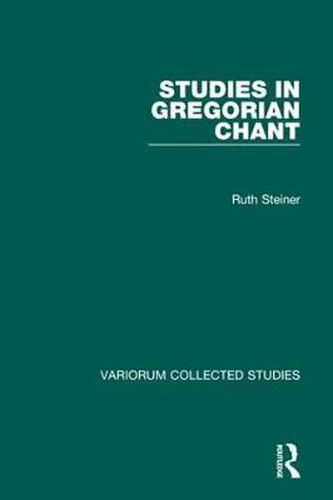 Cover image for Studies in Gregorian Chant
