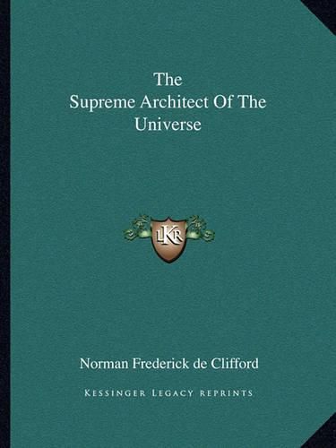 Cover image for The Supreme Architect of the Universe
