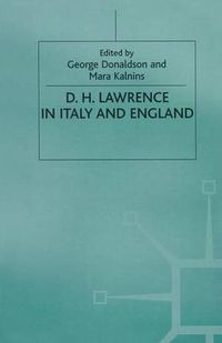 Cover image for D. H. Lawrence in Italy and England