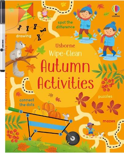 Cover image for Wipe-Clean Autumn Activities