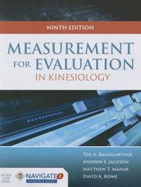 Cover image for Measurement For Evaluation In Kinesiology